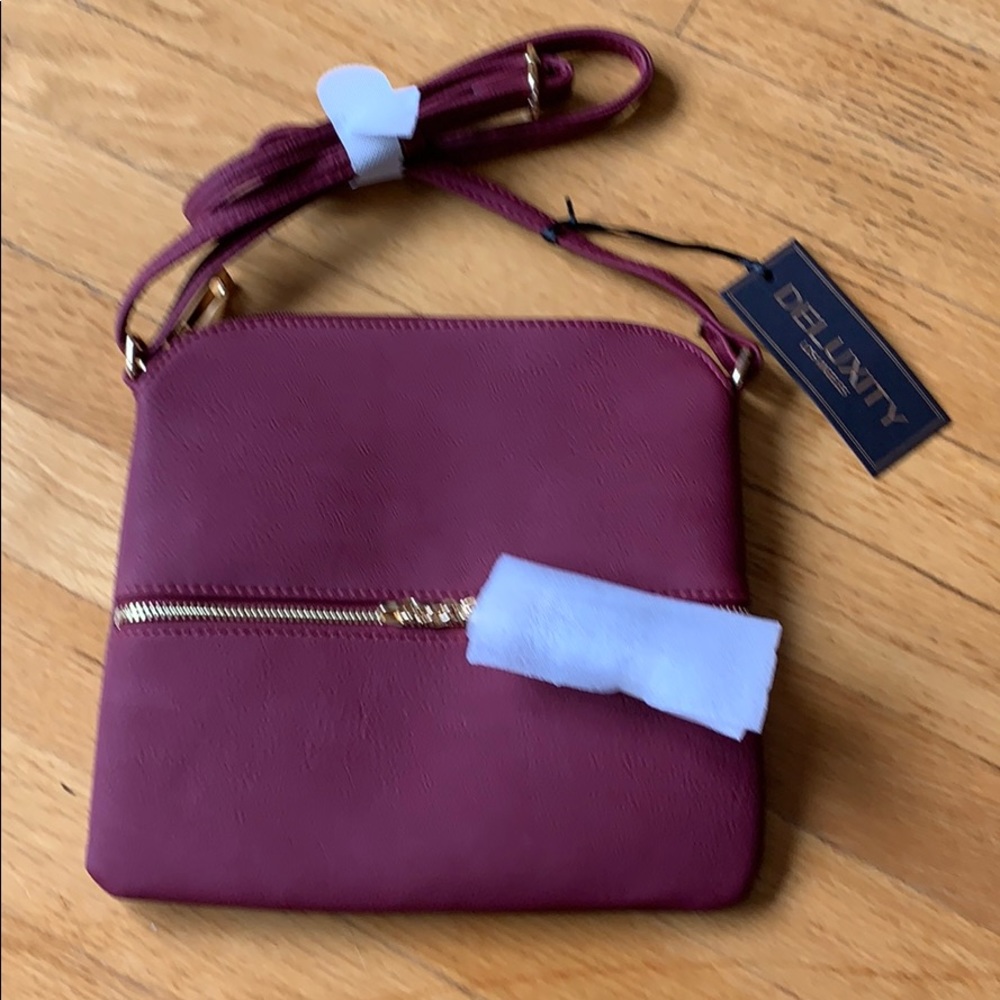 Vegan leather crossbody